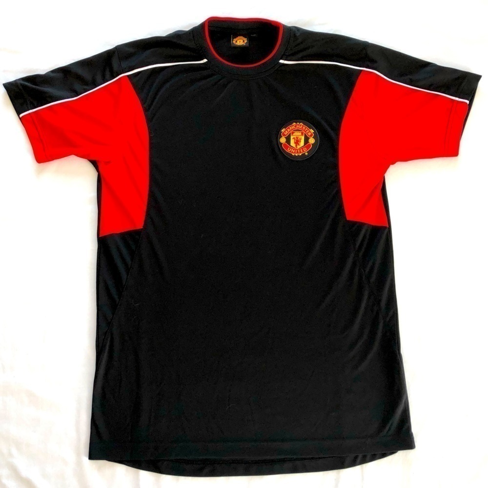Hot Deal💰 Manchester United Red And Black Football Jersey